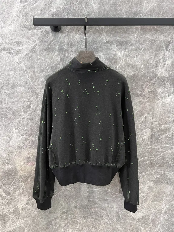 Alexander Wang Cropped Half-Zip Sweatshirt